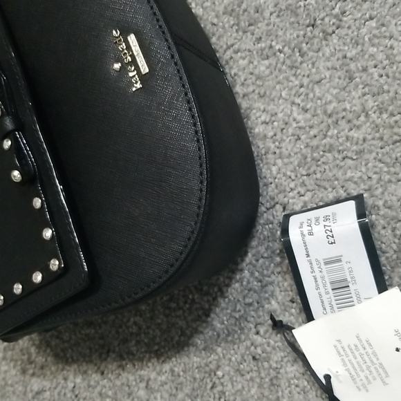 Kate Spade Cameron Street Jeweled Small Byrdie in Black - Picture 11 of 16